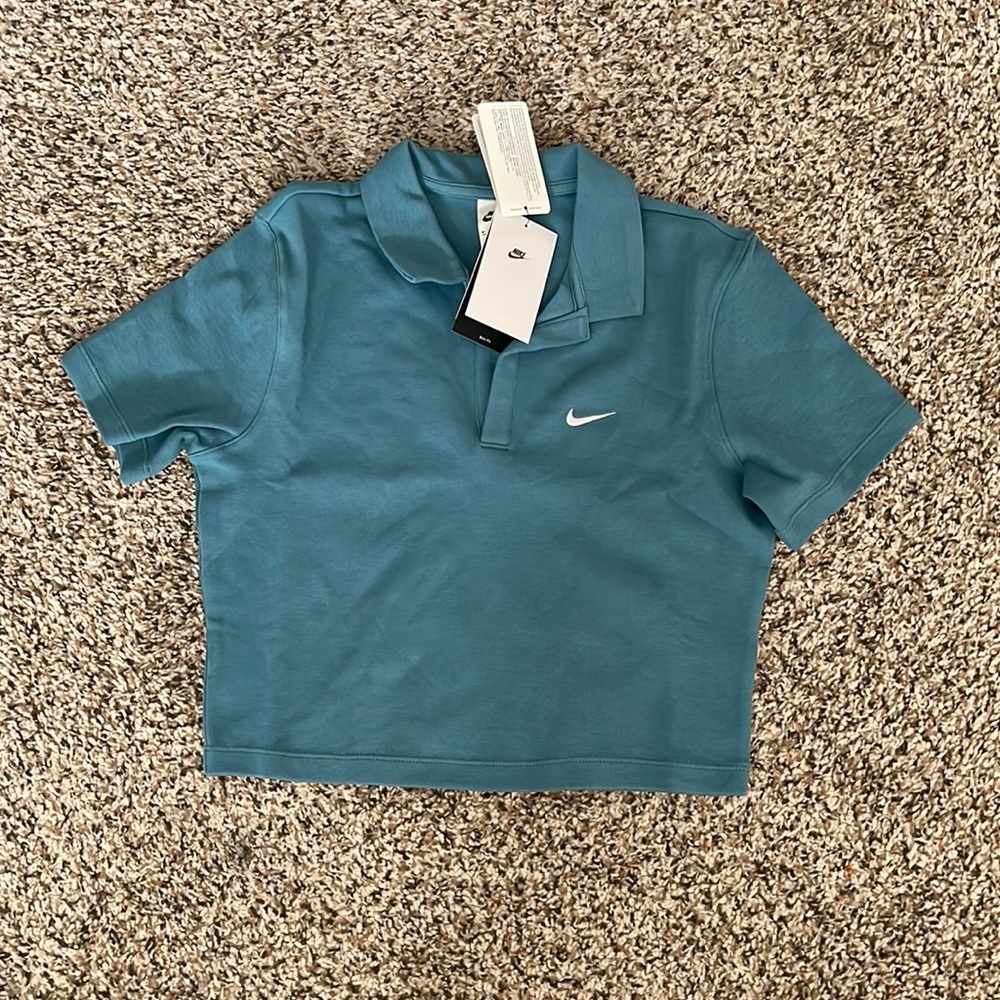 2023 Nike Sportswear Phoenix Fleece Women's Short Sleeve Polo